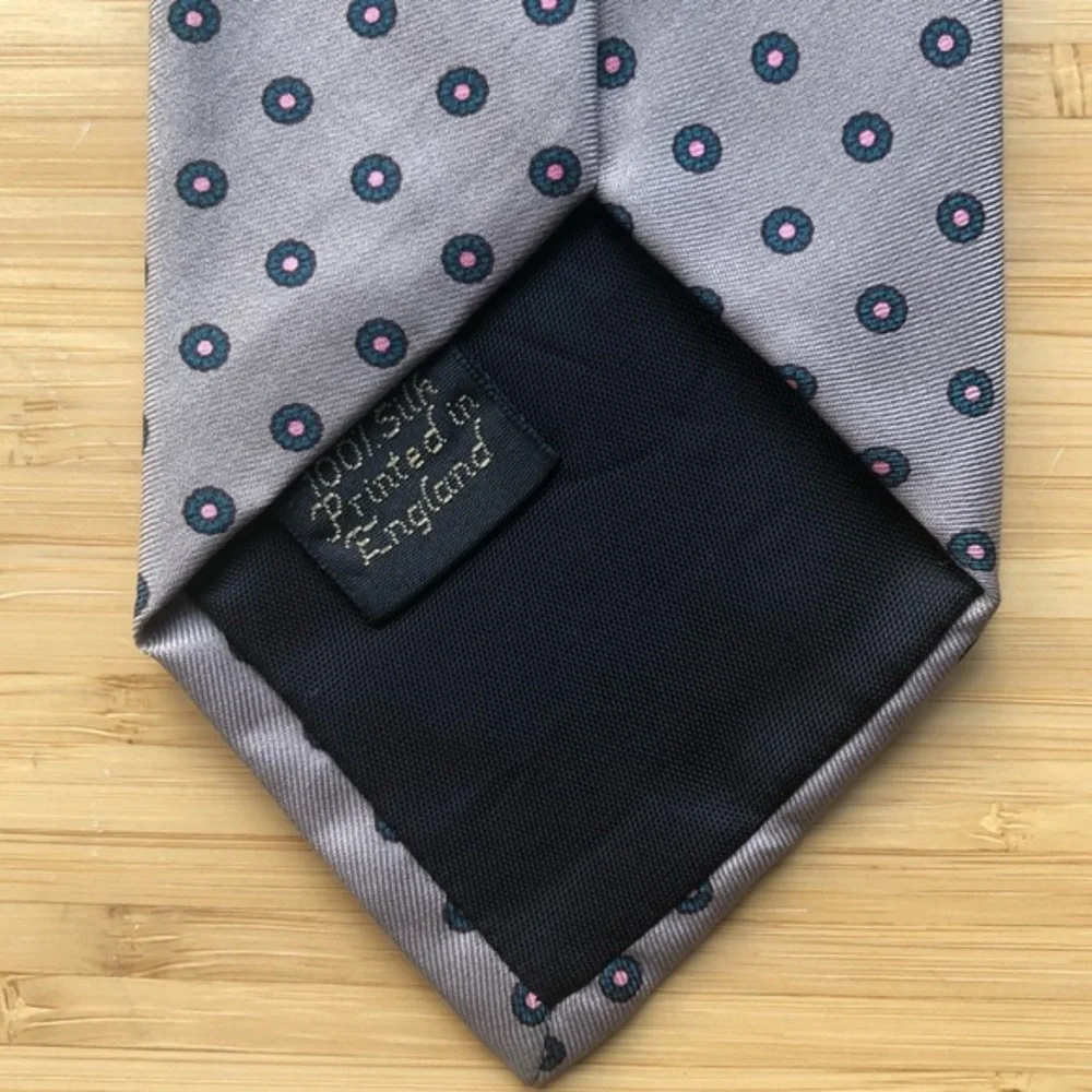 Ferrell Reed silk neck tie
